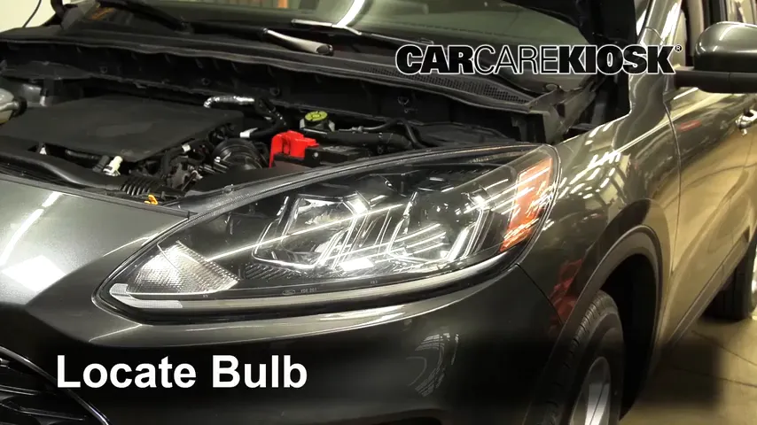2020 Ford Escape SE 1.5L 3 Cyl. Turbo Lights Headlight (replace bulb)